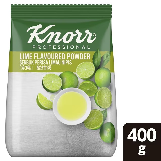 KNORR LIME FLAVOURED POWDER 400G