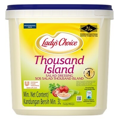 LADY'S CHOICE THOUSAND ISLAND 3L