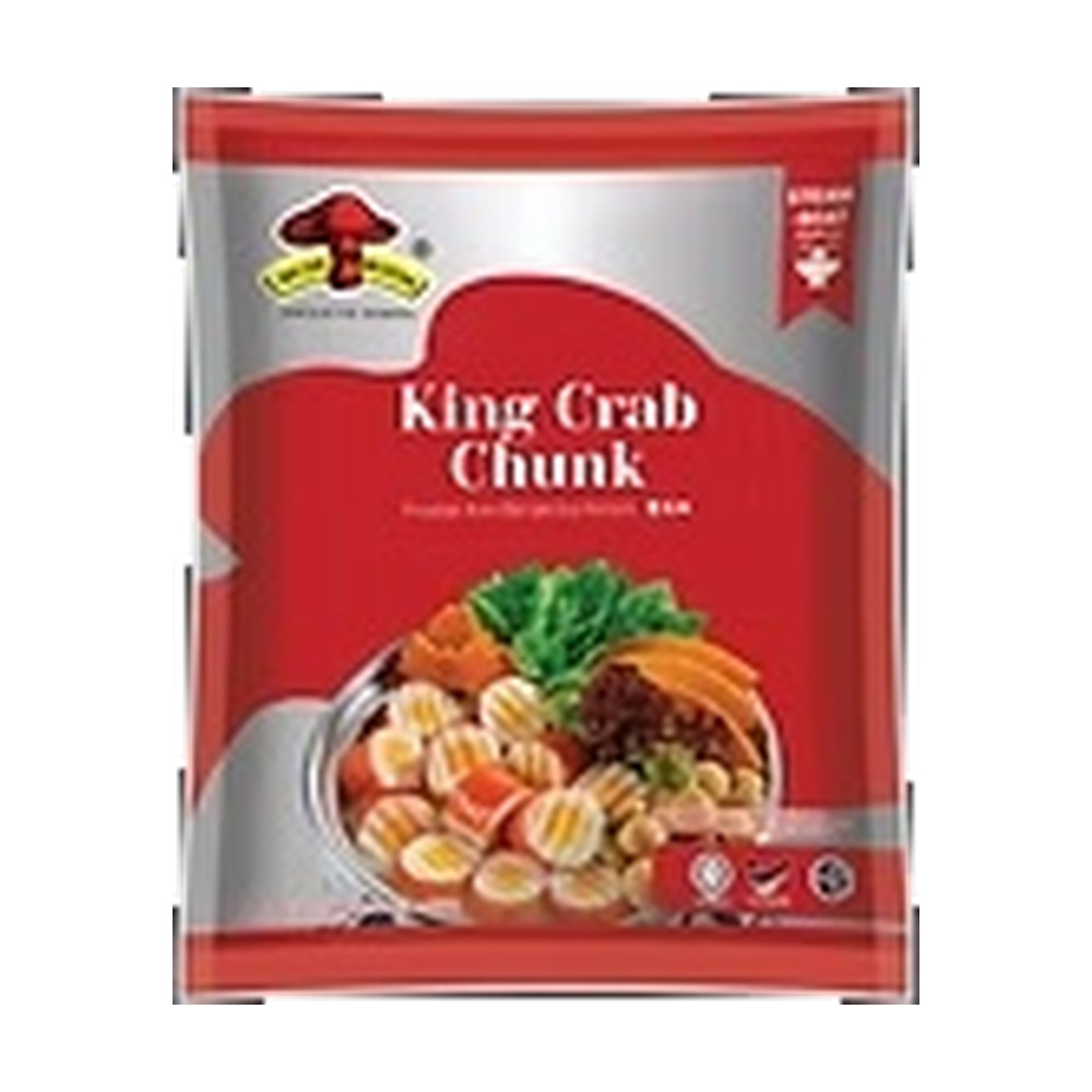 MUSHROOM KING CRAB CHUNK 500G
